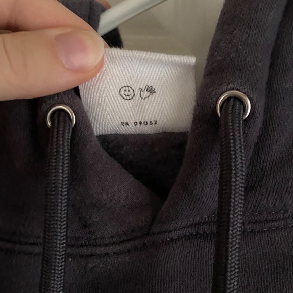 Glossier Black Hoodie Sweater - Picture 2 of 6